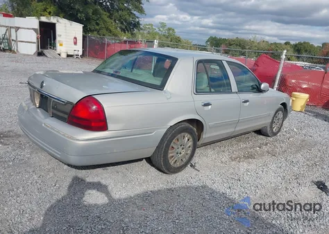 2006 Mercury Grand Marquis Gs from USA, damaged, VIN 2MEFM74V56X646690